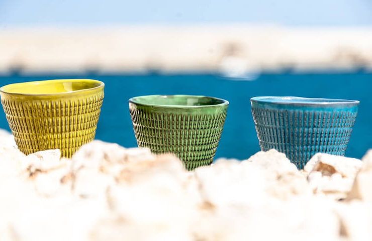 ceramiche e paesaggi