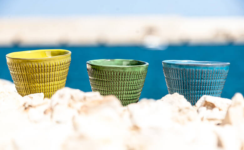 ceramiche e paesaggi