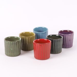 Set bicchierini ceramica da 6