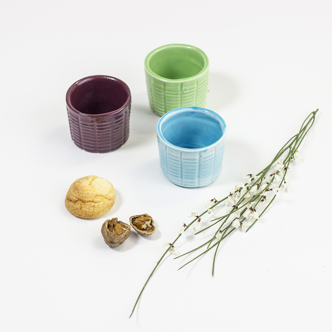Tazzine da caffè in ceramica - immagine 1