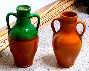 minzana contenitore per acqua in ceramica